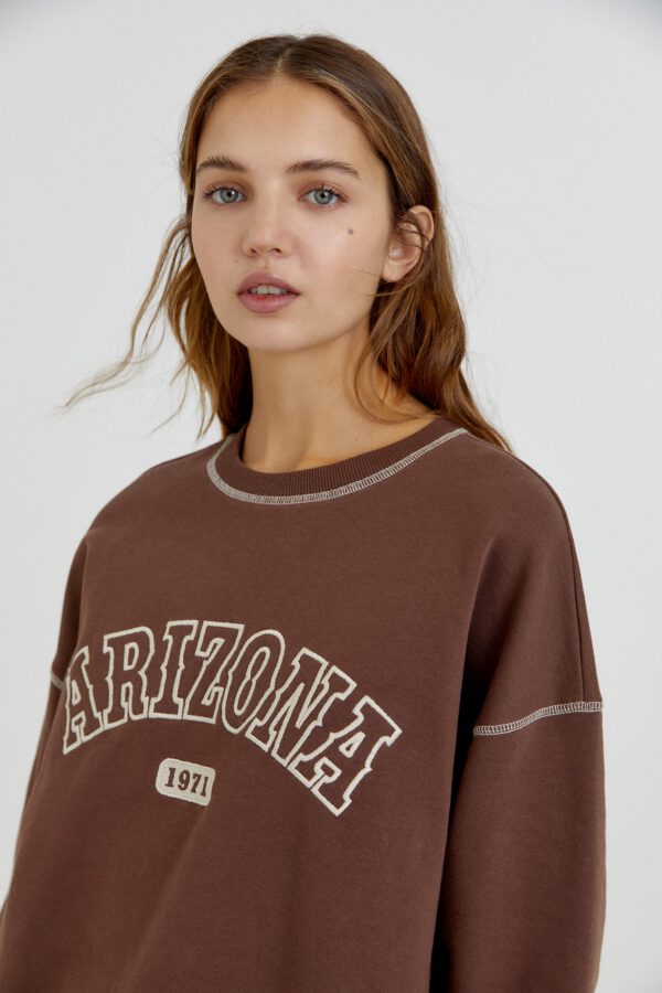 Brown Arizona Sweatshirt - Hình ảnh 3
