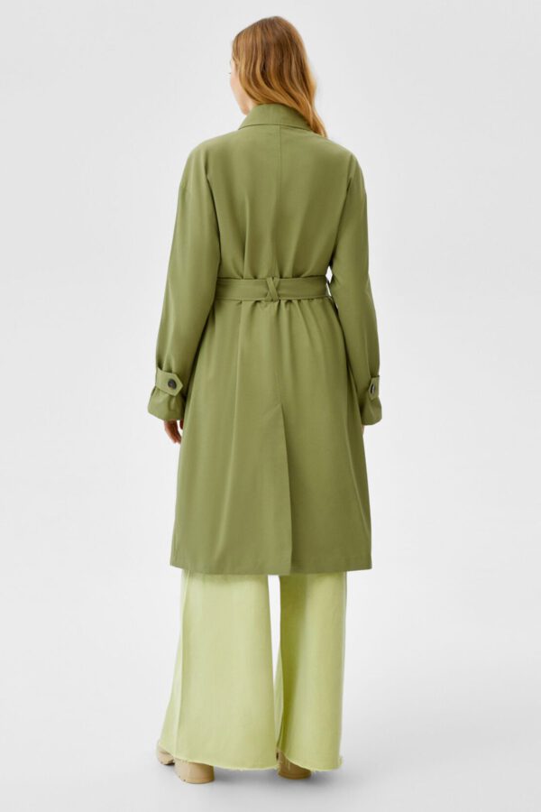 Belted Trench Coat - Hình ảnh 3