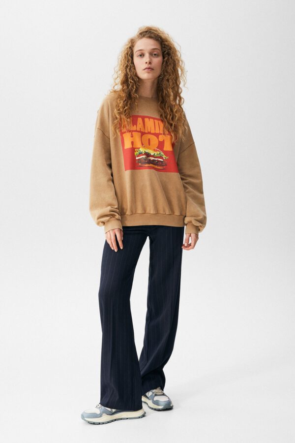 Burger King Flaming Hot Sweatshirt - Hình ảnh 4