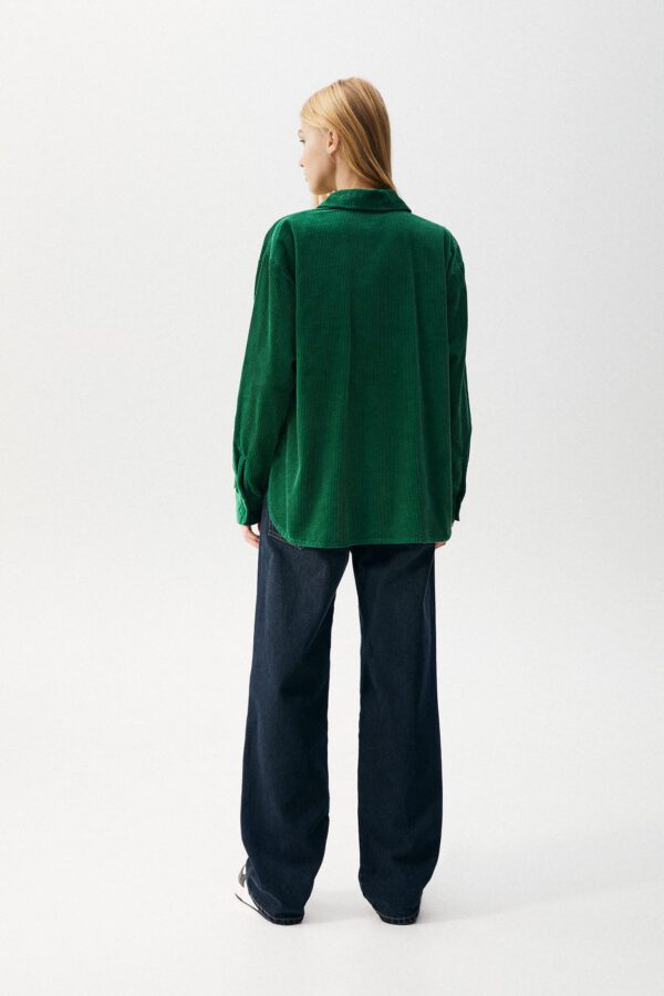 Oversized Corduroy Shirt - Hình ảnh 2