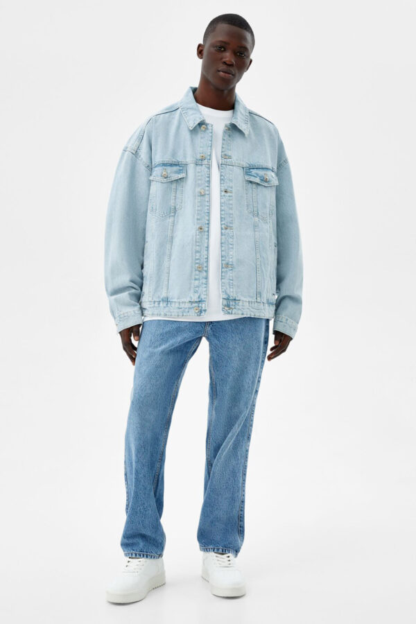 Oversized Denim Jacket - Hình ảnh 4