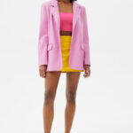 Faux Leather Blazer - Hình ảnh 3