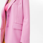 Faux Leather Blazer - Hình ảnh 4