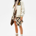 Varsity Jacket With Patch Details - Hình ảnh 4