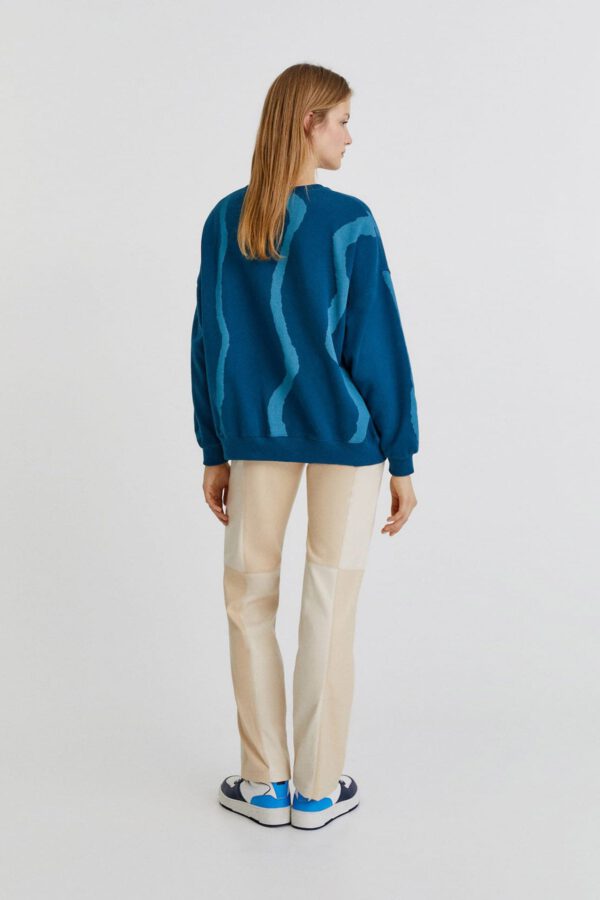 Tie-Dye Lines Sweatshirt - Hình ảnh 2