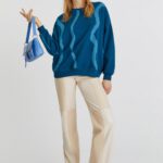 Tie-Dye Lines Sweatshirt - Hình ảnh 4