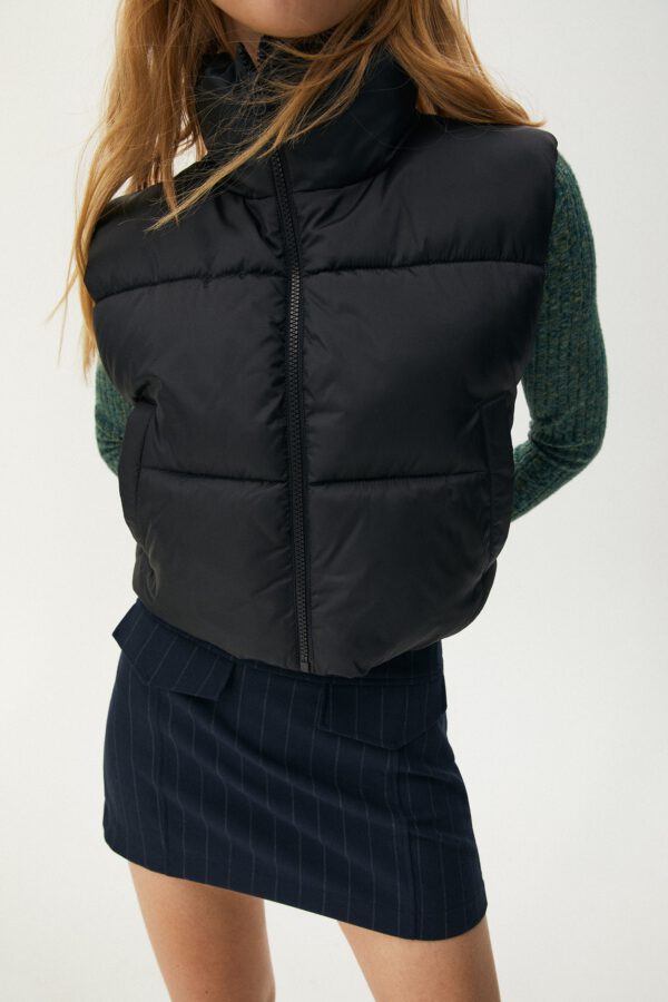 Nylon Puffer Gilet - Hình ảnh 3