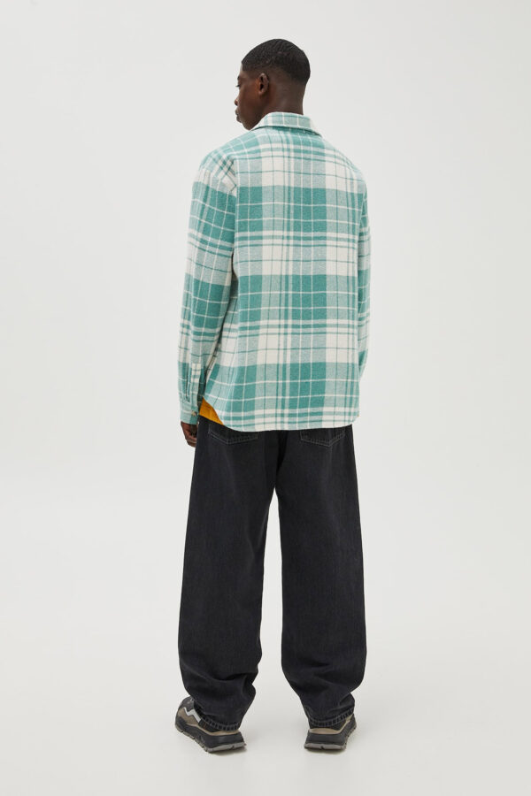 Check Overshirt With Pocket Detail - Hình ảnh 2