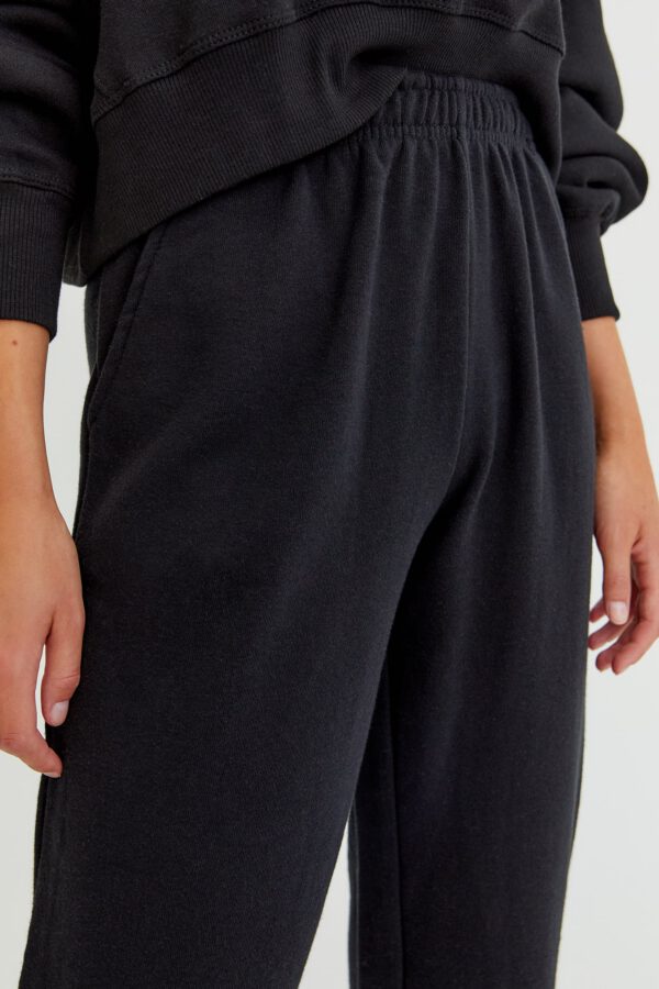 Basic Colored Sweatpants With Elastic Hems - Hình ảnh 3