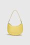 Shoulder Bag With A Mock Croc Finish