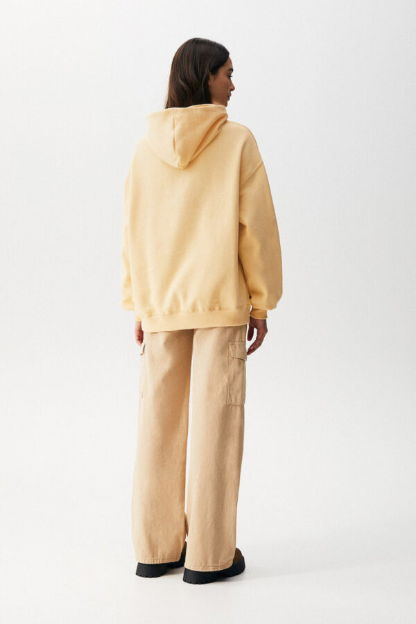 Slogan Hoodie With Label Detail - Hình ảnh 2
