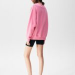 Basic Oversize Fleece Sweatshirt - Hình ảnh 2