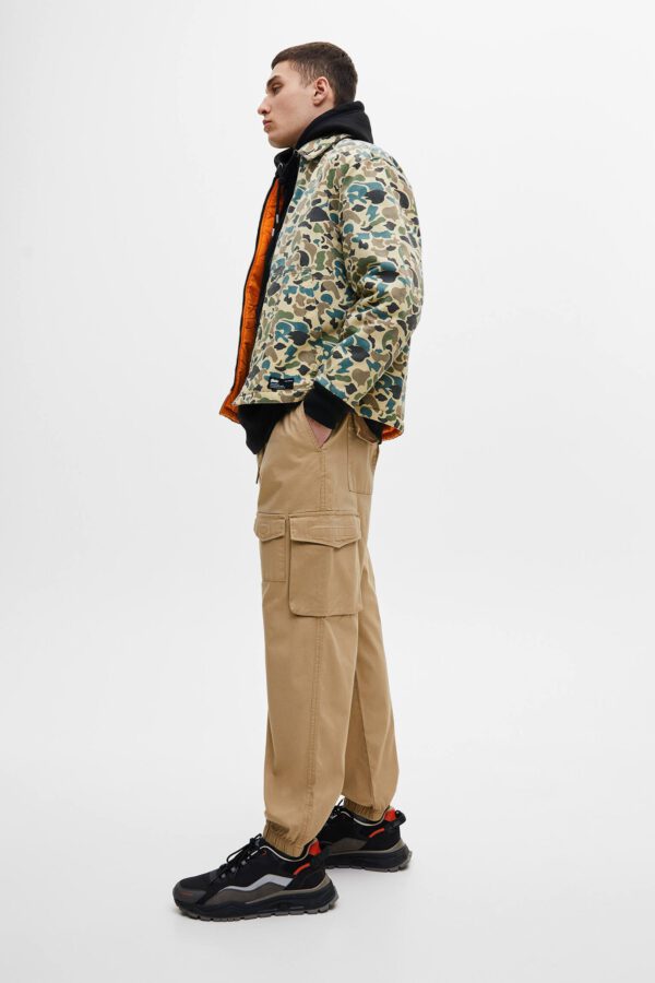 Ripstop Cargo Trousers With Pockets - Hình ảnh 4