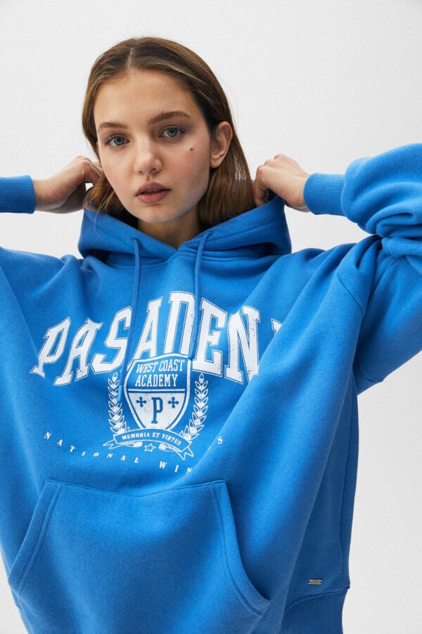 Oversize Varsity Hoodie - Hình ảnh 3