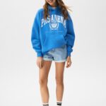 Oversize Varsity Hoodie - Hình ảnh 4
