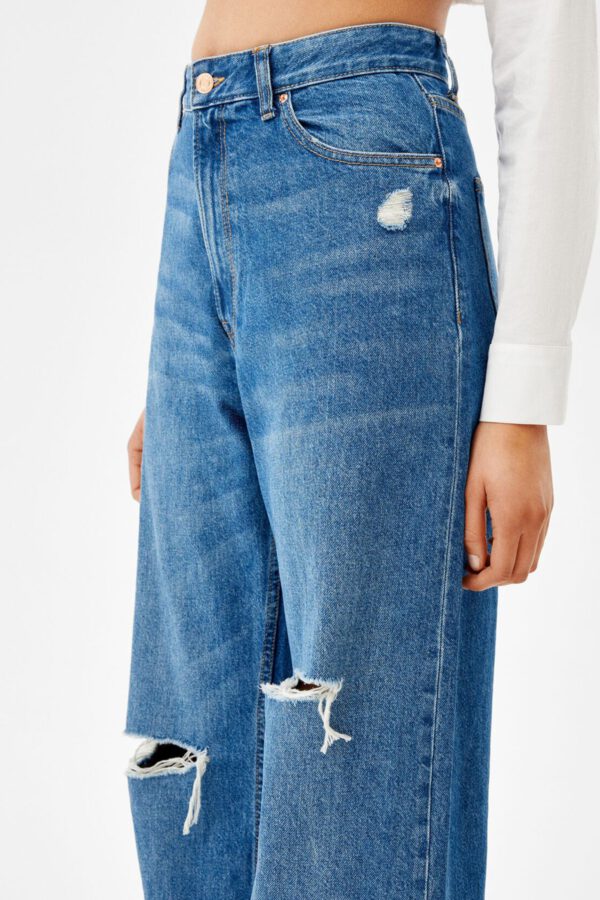 Ripped Wide-Leg ’90s Jeans - Hình ảnh 2