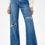 Ripped Wide-Leg ’90s Jeans - Hình ảnh 4