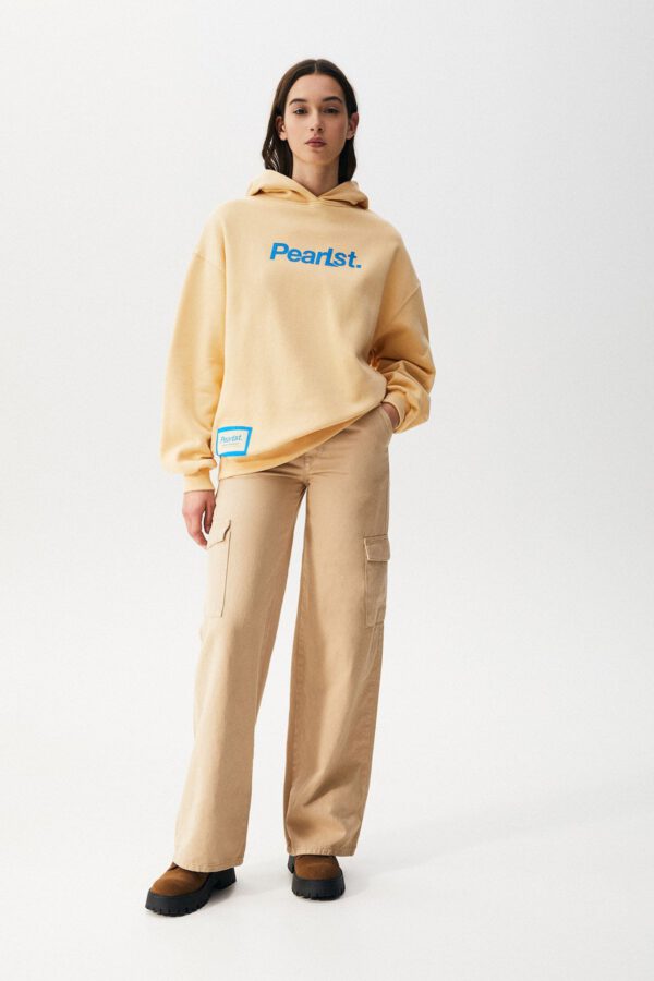 Slogan Hoodie With Label Detail - Hình ảnh 4