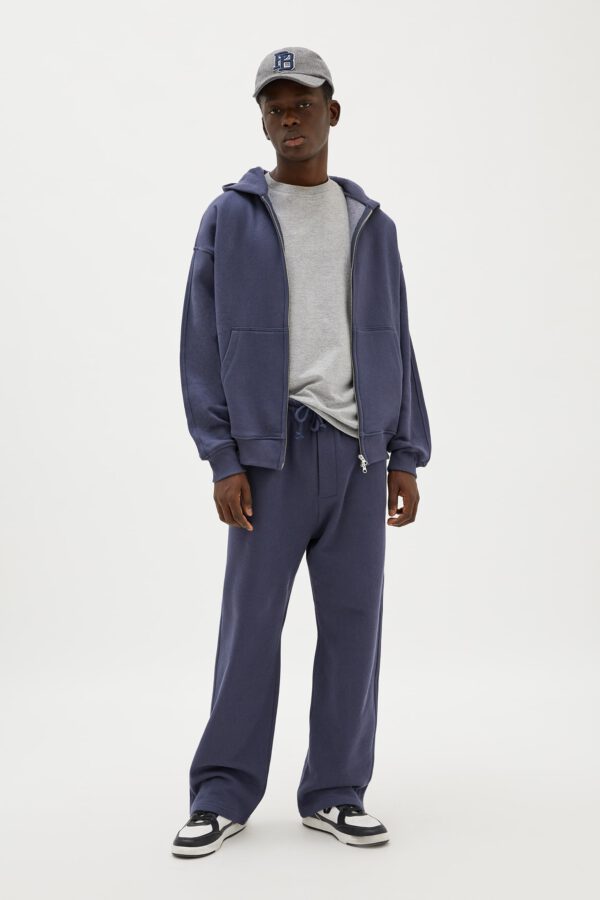 Oversize Hoodie With Zipper - Hình ảnh 4